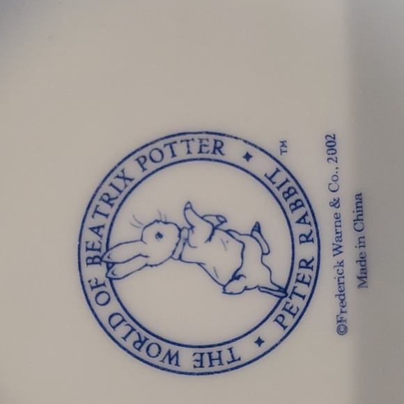 2002 ceramic Easter  basket with Mrs Rabbit - Picture 3 of 10